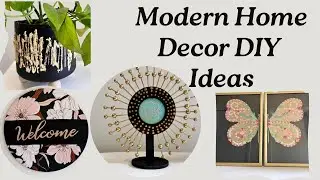 Modern High End Home Decor Ideas | Diamond Painting |Dollar Tree DIY
