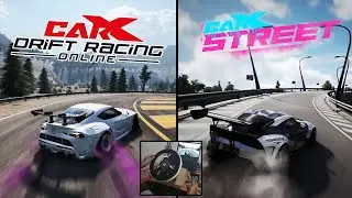 CarX Drift Racing Online PC VS CarX Street PC Side By Side Gameplay!