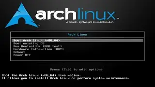 Установка ArchLinux на Samsung EVO Plus NVME SSD
