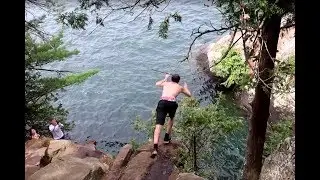 Lake George Cliff Jumping CALF PEN