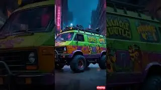 Turtle Van Transforms into an Autobot! 🚐🤖 (TMNT x Transformers)