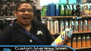 Custom Stainless Steel Water Bottles in Retail Stores