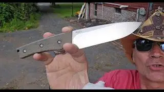 TRM Red Line Fixed Blade knife review