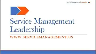 Service Management Leadership - Digital Transformation Services