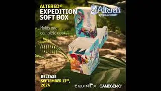 Altered TCG - Expedition Soft Box - Release - Holds a complete deck & accessories