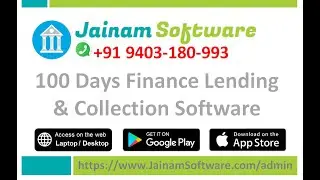 100 Days Finance Lending & Collection Software