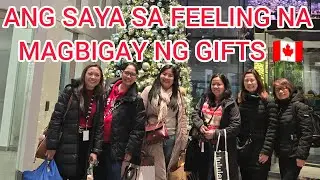 christmas party sa work + nagenjoy sa REC ROOM and gifts from co workers | Buhay Canada 