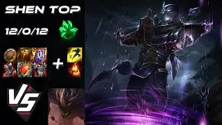 TOP Shen vs Malphite - NA Master Patch 14.10