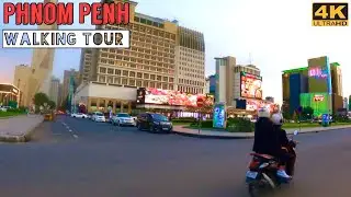 🇰🇭4K Phnom Penh Driving Tour Street Views/ Cambodia today