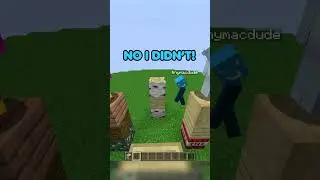 Minecraft сумасшедшая телепатия #шорты #майнкрафт #minecraftshorts