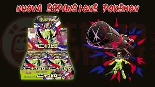 Apro Box Carte Pokemon Nuova Espansione Giapponese Munikis Zero M3 -Nihil Zero M3