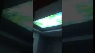 uv printed pvc stretch ceiling project , kangxue stretch ceiling