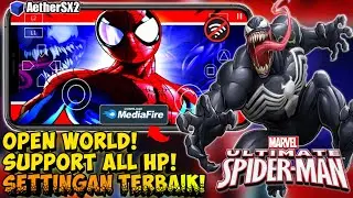 MAIN GAME MARVEL ULTIMATE SPIDER-MAN PS2 AETHERSX2 ANDROID + SETTINGAN NO LAG
