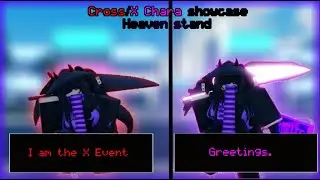 Cross/X Chara showcase + how to get in Heaven Stand [Limited] [New update]