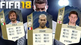 *LEAKED* ZIDANE ICON FIFA 18 RATINGS AND MORE  (100% REAL NOT CLICKBAIT)