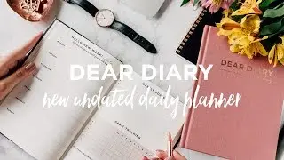Dear Diary - Undated Daily Agenda