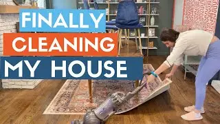 FINALLY DEEP CLEANING MY HOUSE!!!! | Vacuuming & Mopping Floors |
