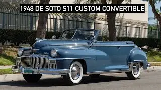 1948 DE SOTO S11 CUSTOM CONVERTIBLE arrives for sale at West Coast Classics, Torrance, CA