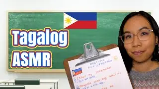 ASMR LEARN TAGALOG LANGUAGE CLASS ROLEPLAY (Soft Spoken Positive Affirmations) 🇵🇭🤗