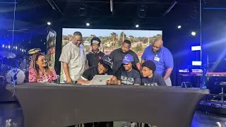 Tristan Kelly signing day interview after signing with Air Force Academy #Falcons