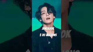 BTS members net worth in 2025 #btasarmy
