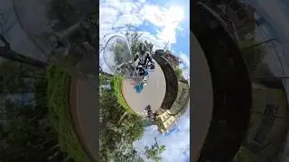 shot with New INSTA 360 X5 on eplanet mode #travel #mirrorlesscamera #mirrorlessphotography #dslr