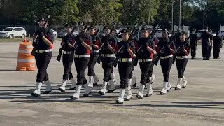 Hambrick LOTC Shadow Hawks Armed Drill Team Inspection/Regulation: Plummer Skills Meet 2025