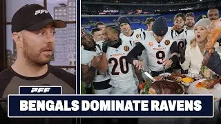Cincinnati Bengals vs. Baltimore Ravens Review | PFF Grade Release Show