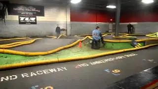 slash 4x4  on clay track