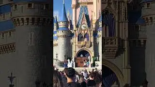 The Disney Castle Opens ✨ Magical Singing Intro | Classic Disney Moment #shorts