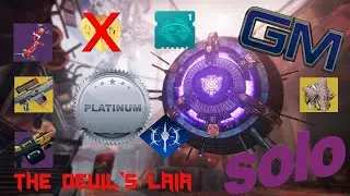 Destiny 2 Grandmaster Nightfall The Devil's Lair Solo No Barrier Needed