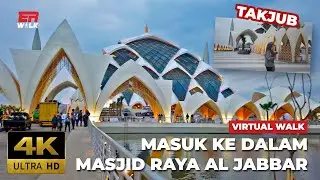 Mengintip ke dalam MASJID Terapung RAYA AL-JABBAR, Bandung sudah resmi!! | #ERWALK4K
