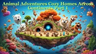 Animal Adventures Cozy Homes Across Continents Part 1 | WinkleWump #animalhomes #educationalvideo