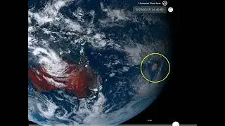 Tonga Volcano Himawari 8