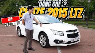 Thật Sự Đ&aacute;ng Ch&ecirc; Chevrolet Cruze 2015 LTZ V&igrave; Chạy Ngon - C&aacute;ch &Acirc;m Tốt - Gi&aacute; Rẻ