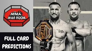 THE JOSHUA VAN UPSET??? UFC 323 Full Card Predictions & Betting Breakdown
