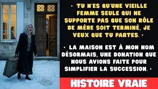 &laquo; La maison est &agrave; moi &raquo; : Ma fille m'a jet&eacute;e dehors, un millionnaire m'a sauv&eacute;e.