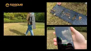 FlexSolar E20 Portable Solar Panel丨Ultra-Light and Ultra-Stable