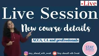 Free video lectures || CA final- FR ||CA Swati Gupta