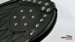 Celtic Craft Stone Black Sporran | Gentry Choice