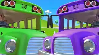 Wheels on the Bus | Toddler Songs & Baby Rhymes Collection