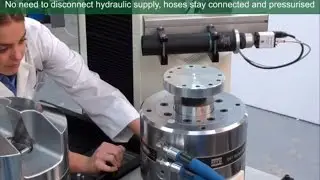Tinius Olsen Universal Materials Testing Platform &ndash; Hydraulic grips