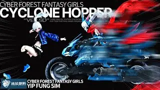 CYBER FOREST FANTASY GIRLS CYCLONE HOPPER ASMR BUILD