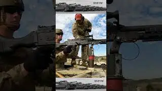 M240 B light machine gun live firing training