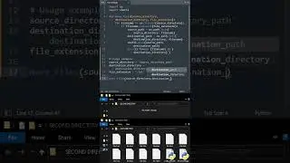 How to move FILES with PYTHON | Python Scripting Series #shorts