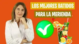Deliciosos BATIDOS para la MERIENDA INFANTIL | Batidos saludables para niños | Nutrición infantil