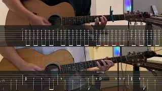 Porter Robinson - Everything Goes On (Guitar Cover w/ Tabs)