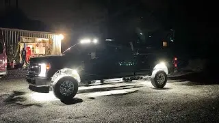УСТАНОВКА 20 СВЕТИЛЬНИКОВ ROC на 22 F250!!