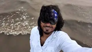 Just a Selfie video with the waves 