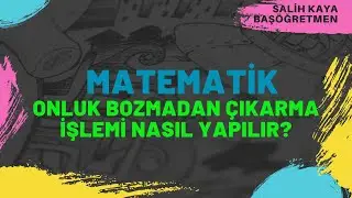 MATEMATİK ONLUK BOZMADAN &Ccedil;IKARMA İŞLEMİ #matematik #&ccedil;ıkarma #onluk  #EKSİLEN #KALAN #fark #&ccedil;ıkan